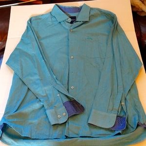 VGUC. Tommy Bahamas L/S button down collard shirt.